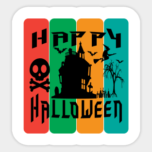 Happy Spooky Halloween Sticker